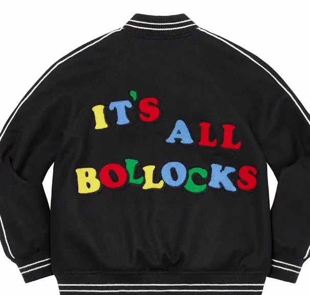 Green M It's 21SS All XL S Black Jamie Varsity Jacket Reid L Bollocks 0820
